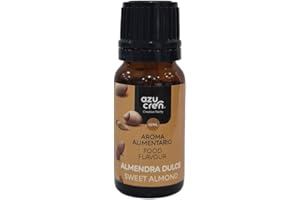 AZUCREN zucren - Saborizante para Repostería - Aporta Aroma y Sabor a tus Tartas, Bizcochos y Galletas -10 ML (Almendra Dulce)