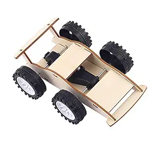 FidgetGear Creative Inertia Car Pupil DIY Building Toy Stem Make Invention Manual Material Bag