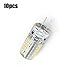 Produktbild 10 Stücke/LED Mais Licht G4 DC12V Kerze Lampe 3014 Glühbirne 3 Watt Keine Flicker Maisbirne Beleuchtung Warmweiß LED Straßenlaterne, Led Mais Licht, Led Parkplatz Licht, Glühlampe