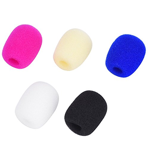 Espuma de Mic Micrófono Auricular Parabrisas Micrófono Parabrisas,Pa