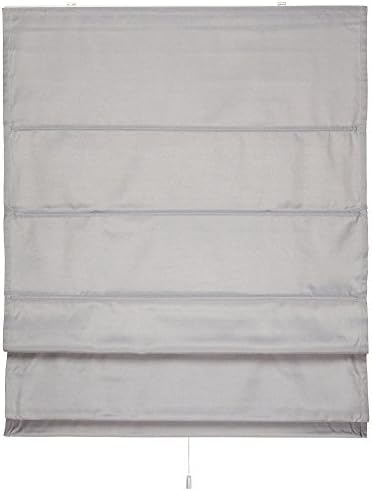 Roman blind Plain canvas self-braking 120 x 175 grey