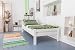 Produktbild Einzelbett/Gästebett"Easy Premium Line" K1/ Voll, 90 x 200 Buche Vollholz massiv weiß lackiert