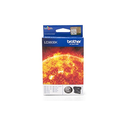 Brother MFC-290 C (LC-980 BK BP) – original – Tintenpatrone schwarz – 300 Seiten – 6ml - 2