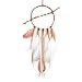 Produktbild Traumfänger Dreamcatcher Windspiele Handgemachte mit Spitze Federn Böhmen Stil Kreative Rattanwicklung Traumfänger Wand Innen Ornament Anhänger Dekoration für Kinderzimmer Party Hochzeit Dekoration