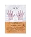 Nails Inc Face Inc Shine Bright Moisturising and Anti-Ageing Glove Masks, Deeply Hydrating