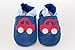 Soft leather baby shoes cars