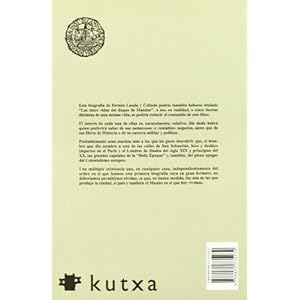 Vida del duque de mandas (1832-1917) (Monografiak / Monografias)