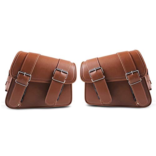Craftride Saddlebags Pair for Harley Sportster 883/ Custom/Hugger/ Low Montana brown