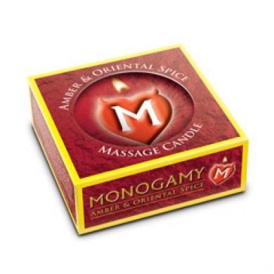 Monogamy Massage Candle Amber Monogamy Massage Candle Amber