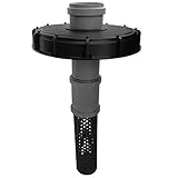 IBC Deckelfilter DN 225 mit HT-Rohr DN 75 (Ø 75mm) Size...