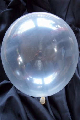 50 MINI Basis Ballons, transparent , ca. 13 cm