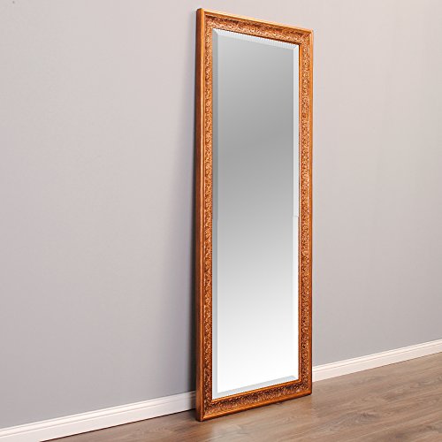 WANDSPIEGEL Pompöser Barock Spiegel FIORA 130x50cm GOLD BRONZE - 2