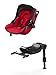 Produktbild kiddy 41942EL126 Evoluna i-Size 2 inklusiv Isofix Base 2, rot