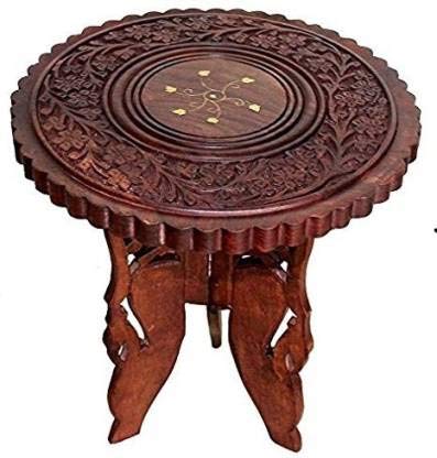 DECORVAIZ Sheesham Wooden Classic Modern End Coffee Table for Living Room - Brown