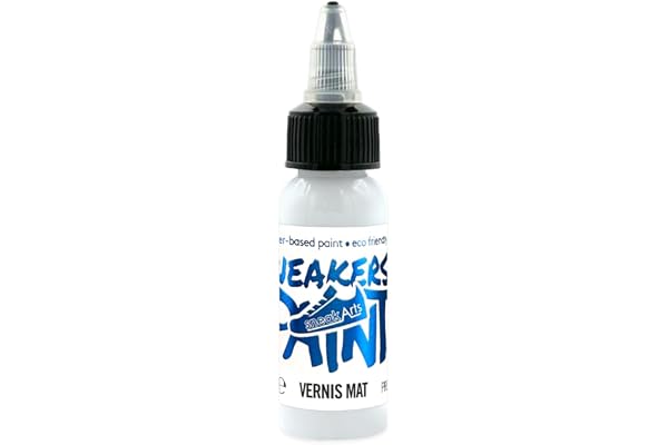 SneakArts Vernis Mat pour Cuir - 30 Millilitres