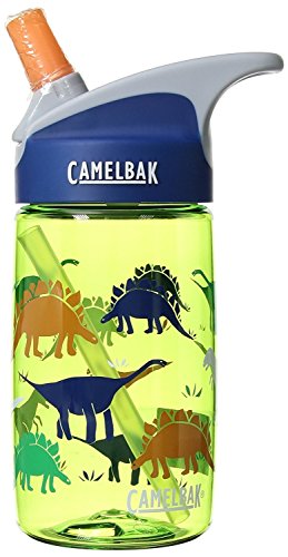 Preisvergleich Produktbild Camelbak Kinder Wasserflasche Eddy Kids 400ml Trinkflasche Flasche Auslaufsicher BPA Frei, eddyKids, Design Dinorama