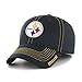 Produktbild OTS NFL Pittsburgh Steelers Adult Start Line Center Stretch Fit Hat, Large/X-Large, Black
