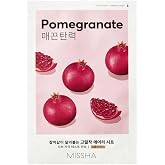 MISSHA Nar &Ouml;zl&uuml; Yaşlanma Karşıtı Bakım Sunan Yaprak Maske (1ad) Airy Fit Sheet Mask Pomegranate