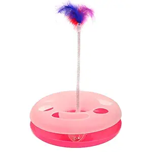 CatSpot Happy Chase Ring Cat Toy (Multi-Color)