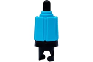 Heytur Adattatore per pompa per barca gonfiabile standard Schrader, pompa ad aria convenzionale, adattatore piastra per raggi