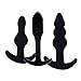 Price comparison product image Amaone t-Shirt 3Pcs Waterproof Butt Anal Plug Play Silicon Anus Masturbator Sex Toys Sex Pleaser Toy for Couples Men Women Gay Adult Male Female