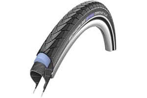 Schwalbe Marathon Plus SmartGuard Tyre, Black/Reflective