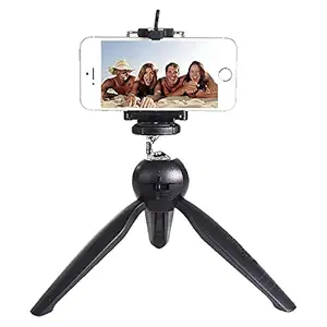 Mistronics Mini Tripod Universal Model 228 for Digital Camera and All Mobile Phones- Black