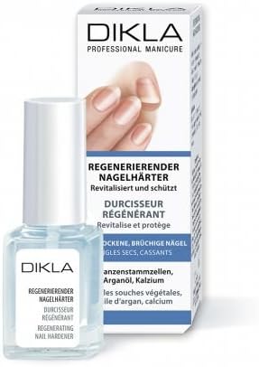 Dikla Express Chiodo tempra chiodi Dikla Express Plant Plant Stem Cells Contenuto: 12ml Colore: Trasparente smalto speciale per unghie. Per la scheggiatura, unghie secche.