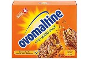 Aperitivo de muesli crujiente de Ovomaltine, 1x 150 g (6x25 g)