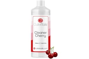 ON OUTLET NAILS Cleaner para Gel 1000ml Aroma Cereza - Eliminar la capa pegajosa de geles UV y Led / Esmaltes permanentes / Esmaltado Permanente / Cleanser para uñas de gel