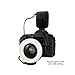 Produktbild POWERED BY SIOCORE Makro-Ring-Blitz ( Makroblitz Ringlicht Kombination ), passend an viele Nikon D, Coolpix und Fuji Kameras