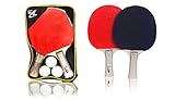 🏓 UN BUEN REGALO PARA SU HIJO-Este tennis de mesa es una buena idea de regalo para su hijo, lo ayudará a desarrollar la concentración, el equilibrio y también es una buena manera de hacer buen deporte.