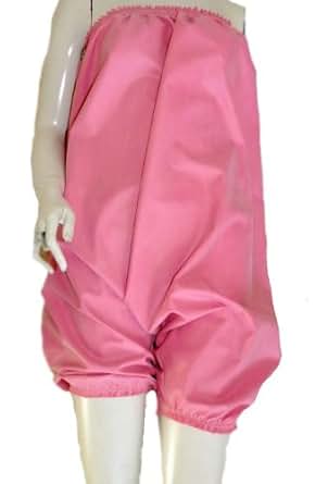 Suzie High Unisex Black Latex Mix Rubber Directoire Pants / Bloomers | Sissy Adult Baby Roleplay