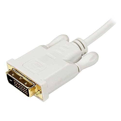 StarTech 90cm Mini DisplayPort™ auf DVI Kabel (Stecker/Stecker) – mDP zu DVI Adapter / Konverter für PC / Mac – 1920×1200 – Weiß - 2