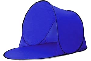 WALAKA LUGGAGE Walaka Abris de Plage Automatic Portable Pop Up Beach Tent, Anti UV Sun Shelter for Kids and Family in Beach Garden Camping Fishing Picnic Hiking (C)