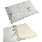 Cuscino Per Bambino Memory Foam 100% Lavabile Antisoffoco Per Culla E Lettino Baby (BIMBO 35X50X5.5 CM)