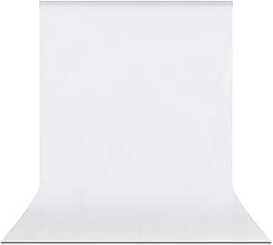 Sfondo Fotografico Bianco 1.8x2.8m - Mussola, Resistente, Per Studio - Foto 12