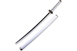damdos Halloween Prop Cosplay Roronoa Zoro Sword,One Piece Zoro Sword Wa Michi Ichi Wado Ichimonji Sword ,Weapon Katana Ninja Samurai Prop Birthdays Gifts (Wado Ichimonji)