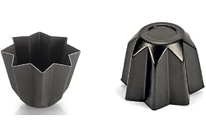 VESPA I CASALINGHISSIMI STAMPO PANDORO 1 KG: Stampo per Pandoro progettato per lievitati da 1000 grammi (1 kg), ideale per replicare a casa l'autentico dolce di Natale.