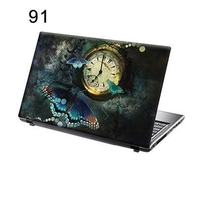 TaylorHe Folie Sticker Skin Vinyl Aufkleber mit bunten Mustern für 15 Zoll 15,6 Zoll (38cm x 25,5cm) Laptop Skin