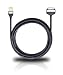 Produktbild Oehlbach i-Connect IP/U  Mobiles iPhone-Kabel, Apple-Stecker auf USB-A  schwarz  0.50 m