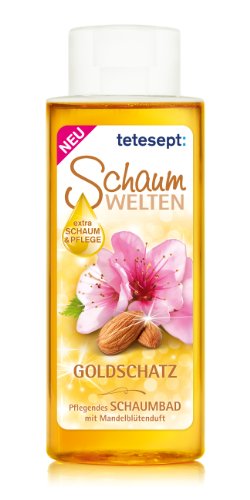 Preisvergleich Produktbild tetesept Schaumwelten Goldschatz, 400 ml