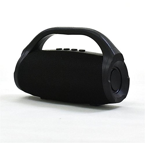 Preisvergleich Produktbild RQINW Beweglicher Drahtloser Stereo-Bluetooth-Sprecher, Miniauto-Bluetooth-Sprecher, Eingebautes Mikrofon-Freisprechanruf-Aux-Linie TF-Karte Nachladbar, FM-Radio (Schwarzes)