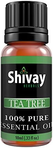 Shivay Herbals Aromatherapy Top Essential Oils 100% Pure &amp; Therapeutic Grade 10ml (Tea Tree)