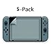 Produktbild KATUMO® Bildschirm Schutzfolie für Nintendo Switch (Premium Qualität), (5 Stück) transparenten Displayschutzfolien für das Nintendo Switch 2017