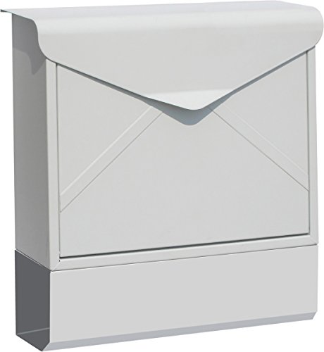 Preisvergleich Produktbild Homestyle HSB Briefkasten ,,Bremerhaven' Weiss Bremerh.176526