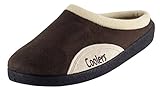 Mens Coolers Brand Warm Fleece Microsuede Two Tone Slip On Mule Clog Slipper 361