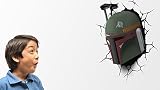 Star Wars Boba Fett Light FX LED Kinderlampe -Nachtlicht für kinder mit automatische Abschaltung und wandaufkleber - 6