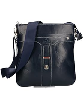 Umgehängt Mann EGON FURTENBERG Tasche blau Mehrfach