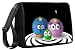 Produktbild Luxburg® Luxus Design 43 cm Schultergurt Messenger Tasche für Laptop/Notebook/– Igel Familie